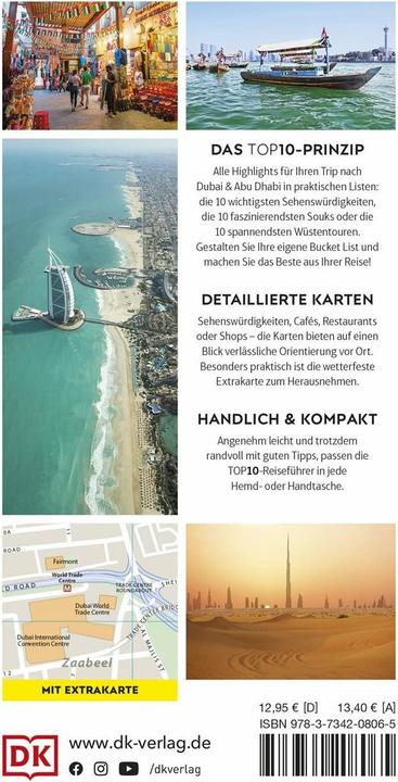 Produktbild TOP10 Reiseführer Dubai & Abu Dhabi (Deutsch, DK Verlag Reise, 2024)