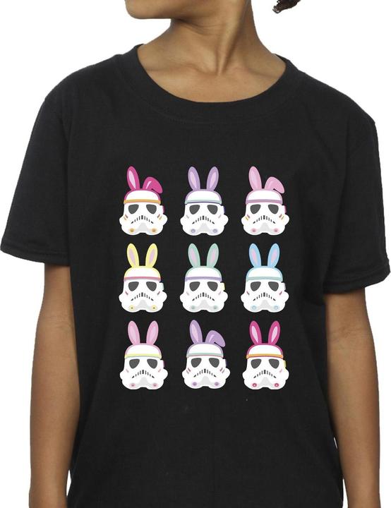 Immagine prodotto Star Wars Stormtrooper Easter Bunnies Maglietta Ragazze (152, 158)