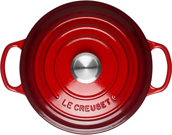 Produktbild Le Creuset Signature (22 cm, Bräter + Schmortopf, Gusseisen)
