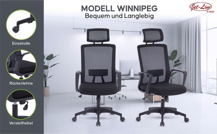 Immagine prodotto Jet-Line Sedia da ufficio WINNIPEG