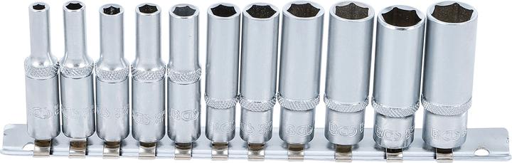 BGS Steckschlüssel-Einsatz-Satz (4 mm, 5 mm, 5,5 mm, 6 mm, 7 mm, 8 mm, 9 mm, 10 mm, 11 mm, 12 mm, 13 mm)