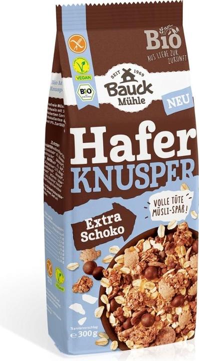 Produktbild Bauckhof Hafer Knusper Müsli Schoko (300 g)