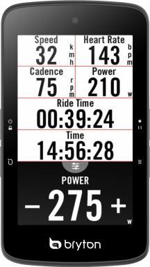 Actual product image Bryton Rider S800 T bike computer