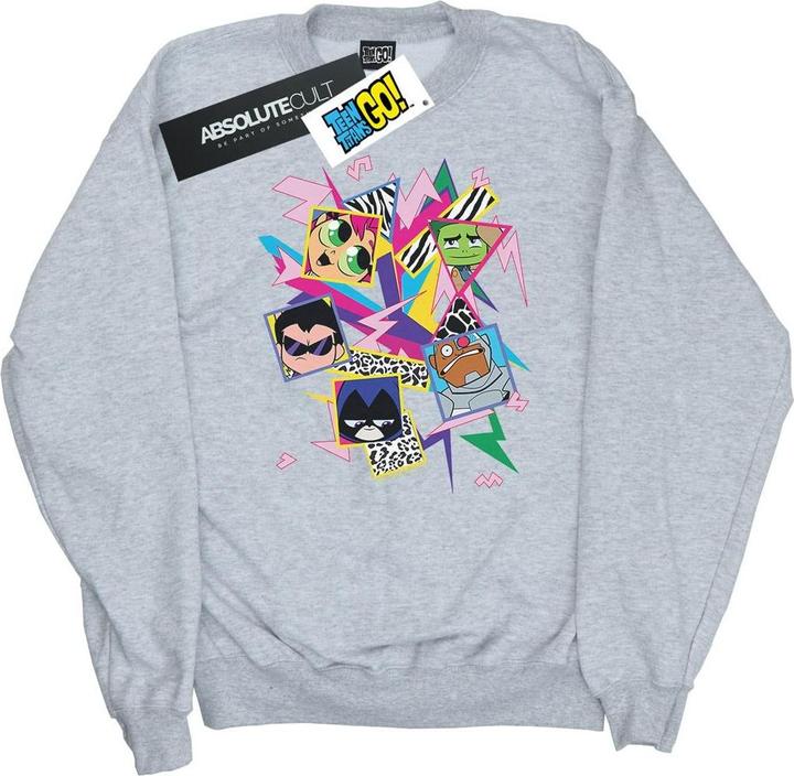 Immagine prodotto Teen Titans Go 80s Icons Felpa Ragazze (152, 158)