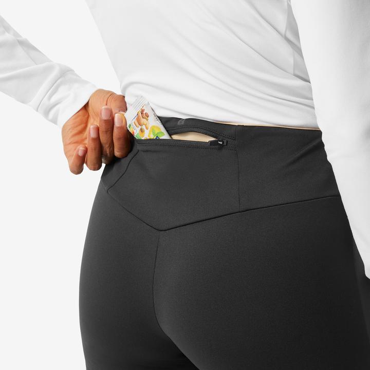 Produktbild Wedze Langlaufhose Tights Damen winddicht - 500 schwarz (W35)