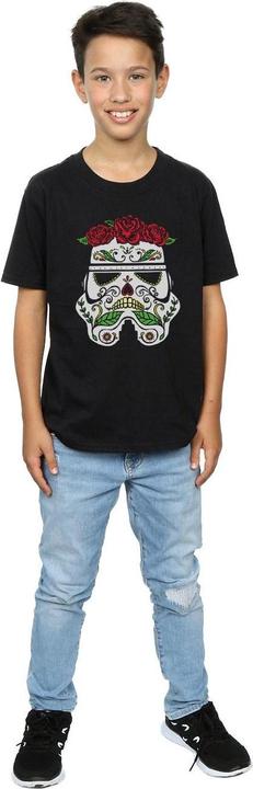 Immagine prodotto Star Wars Stormtrooper Day Of The Dead Maglietta Ragazzi (140, 146)
