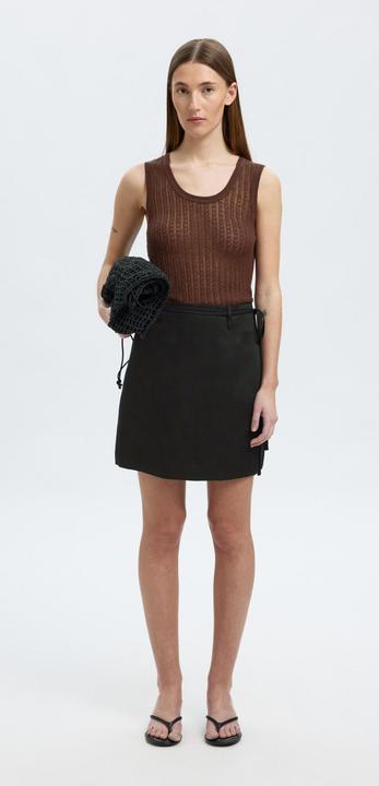 Produktbild Selected Femme Leinenmix Wickelrock (36)