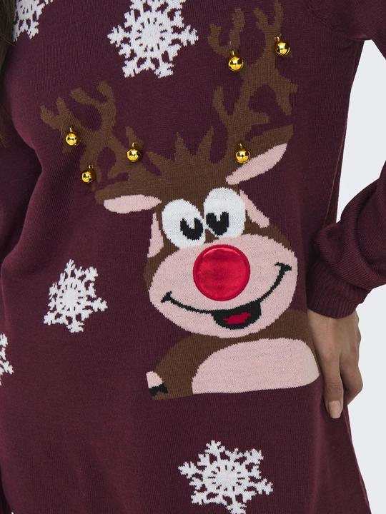 Actual product image Only Christmas print dress (S)