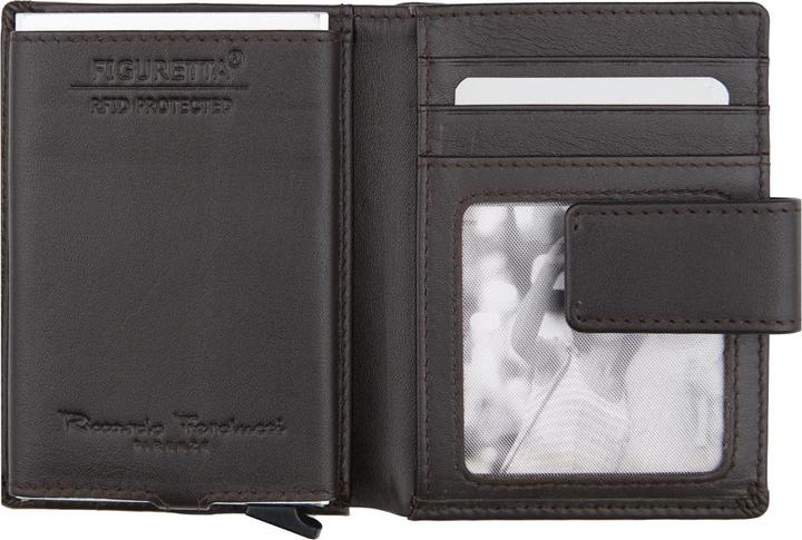 Actual product image Riccardo Ferducci Credit card case with coin pocket