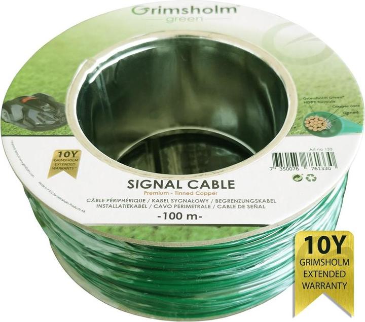 Grimsholm Cable for contour robot Premium 100m (Lawn mower, Robot mower garage)