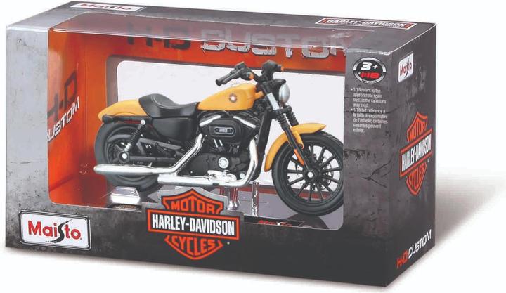 Actual product image Maisto Harley Davidson motorbikes 1:18