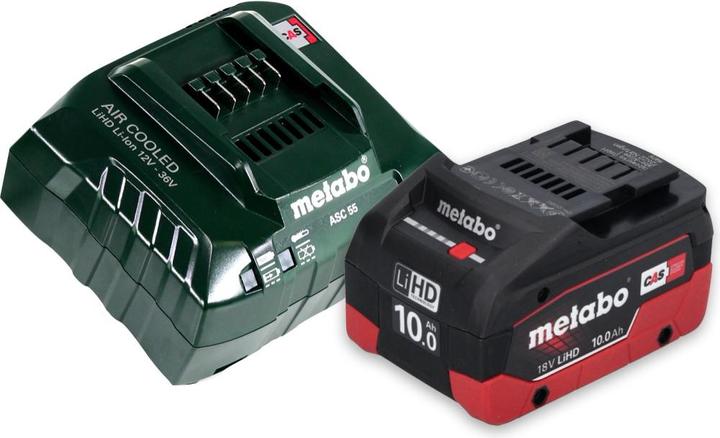 Actual product image Metabo Power 160-5 18 LTX BL OF Battery compressor 18 V 8.0 bar Brushless + 1x rechargeable battery 10.0 (8 bar, 5 l)