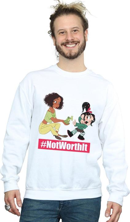 Immagine prodotto Disney Wreck It Ralph Tiana And Vanellope Felpa Uomo (XXL)