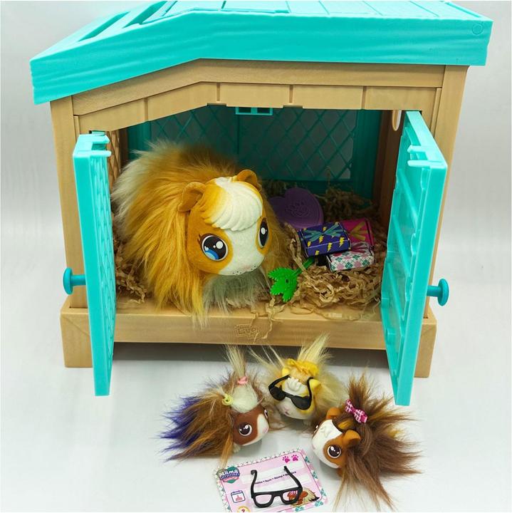 Produktbild Little Mama Surprise mit Stall und 3 Überraschungsbabys (33.10 cm)