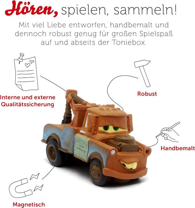 Actual product image Tonies Disney Cars 2 (German)