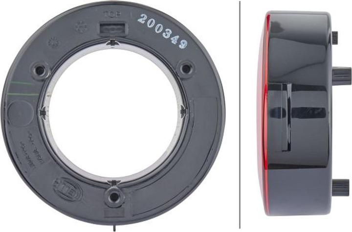 Actual product image Hella Reflector for ARTEGA