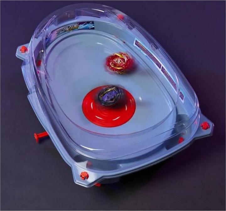 Actual product image Hasbro Beyblade Burst Surge Speedstorm Motor Strike Battle Set