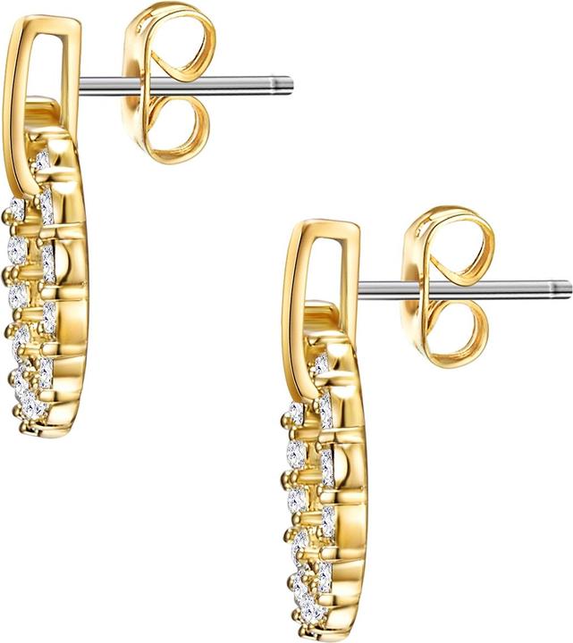 Produktbild Lulu & Jane Kreis Messing verziert mit Kristallen von Swarovski® gelbgold - 33522 (Messing)