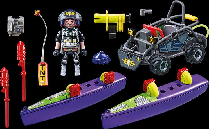 Produktbild Playmobil SWAT-Multi-Terrain-Quad (71147, Playmobil City Action)