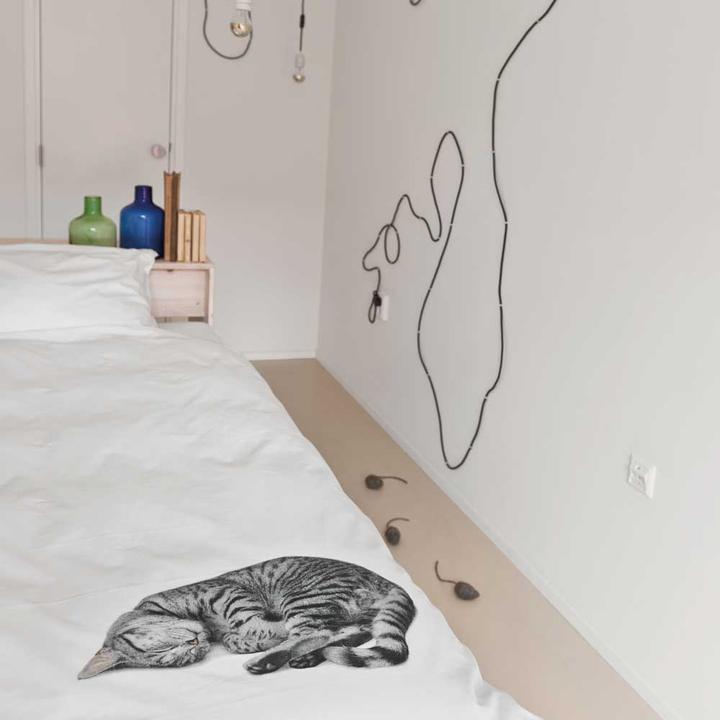 Produktbild Snurk Bettwäsche Katze 135 x 200