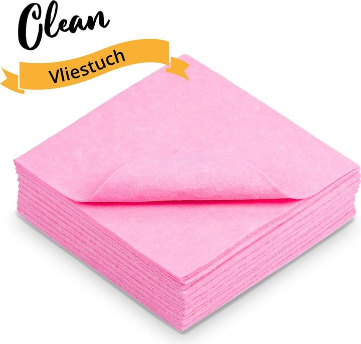 Immagine prodotto Benke Panno multiuso in tessuto non tessuto CLEAN - Rosa (10 pz.)