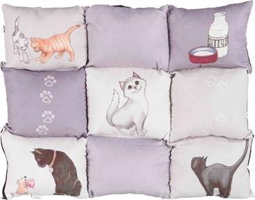 Immagine prodotto Trixie Coperta Patchwork per gatti, 45 x 55 cm (Gatto)