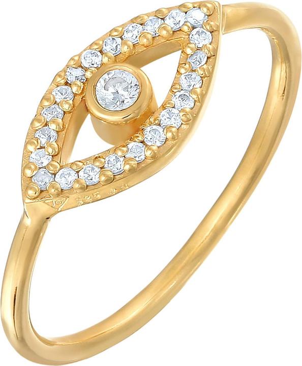 Elli Ring Evil Eye Zirkonia Kristalle 925 Silber