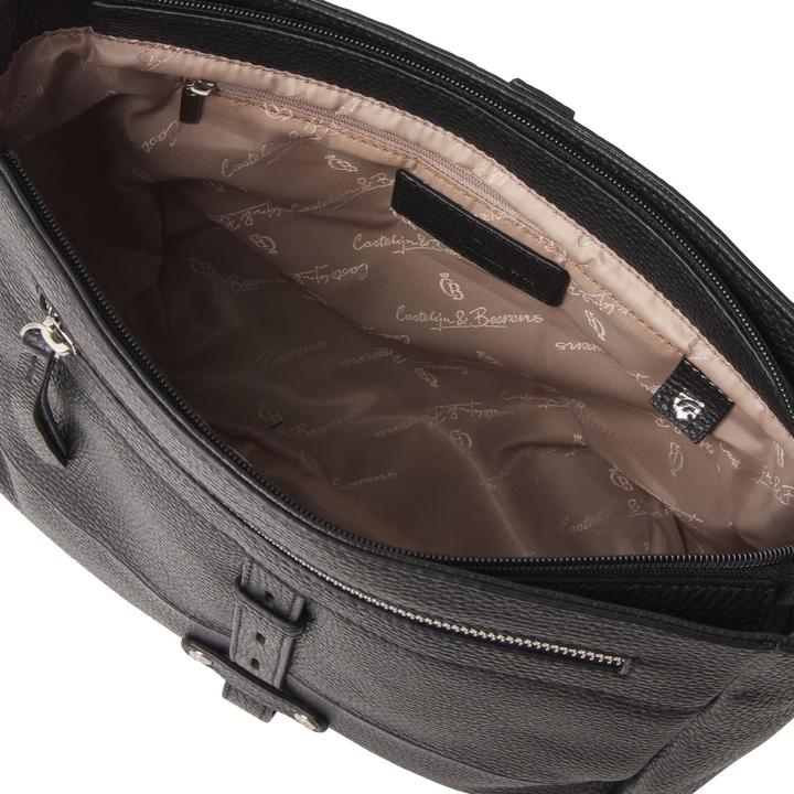 Produktbild Castelijn & Beerens Babette Gesso Schultertasche RFID Leder 32 cm