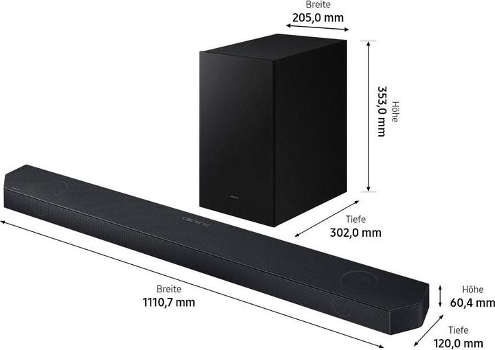 Actual product image Samsung HW-Q710GC/ZG (320 W, 3.1.2 Channel)