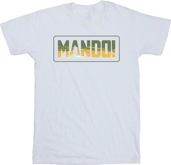 Star Wars The Mandalorian Mando Cutout TShirt (XL)