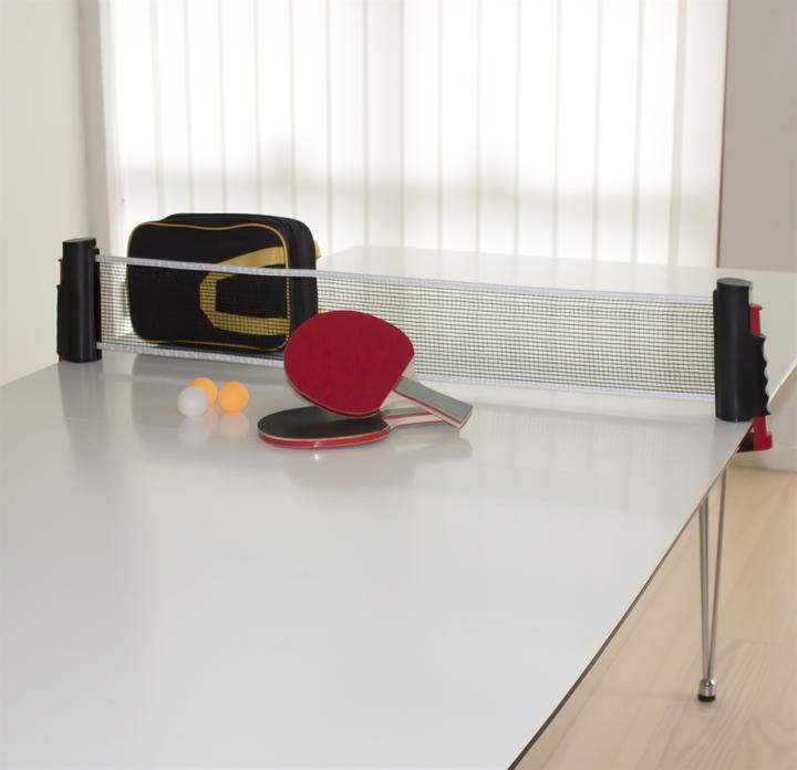 Produktbild Euro Play My Hood - Tabletennis Set w. Balls/Net/Bats (901020)