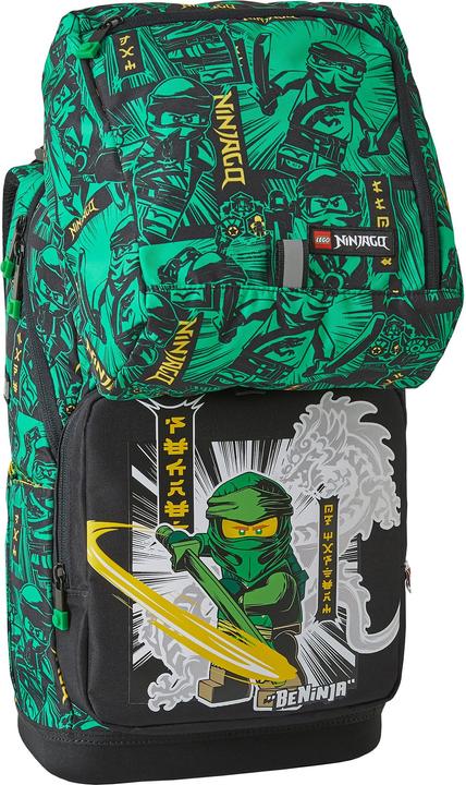 Produktbild BBM LEGO - Optimo Starter School Bag - Ninjago Green (20238-2301)