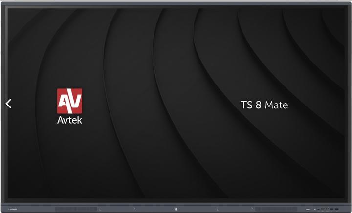 Produktbild Avtek Interaktiver Monitor Touchscreen 8 Mate 86 (3840 x 2160 Pixel, 86")