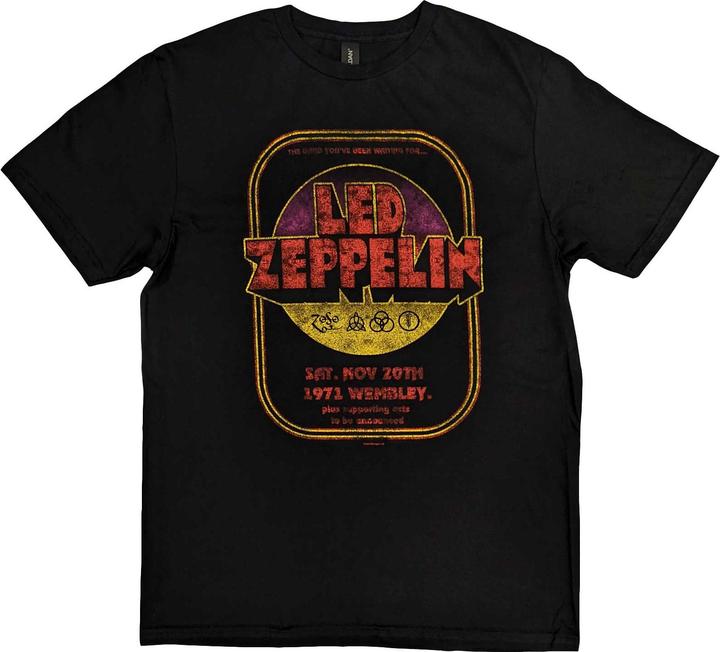 Led Zeppelin 1971 Wembley