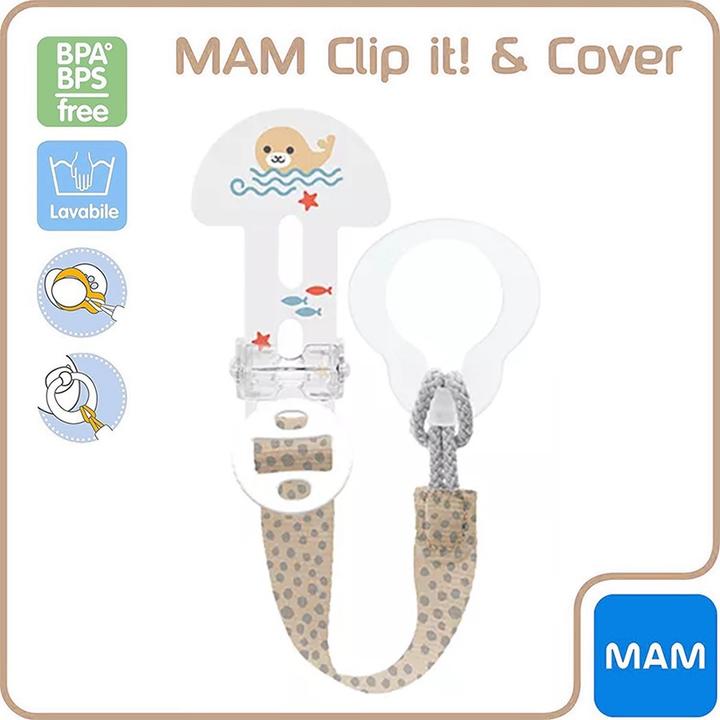 Produktbild MAM Schnullerband Clip it! (1 x)