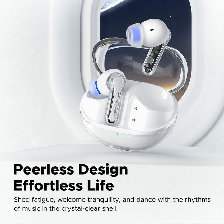 Image du produit Soundpeats Écouteurs sans fil Clear blanc (20 h, Sans fil)