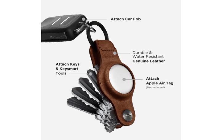 Image du produit Key Smart Air Leather Schlüsselhalter für Apple AirTag