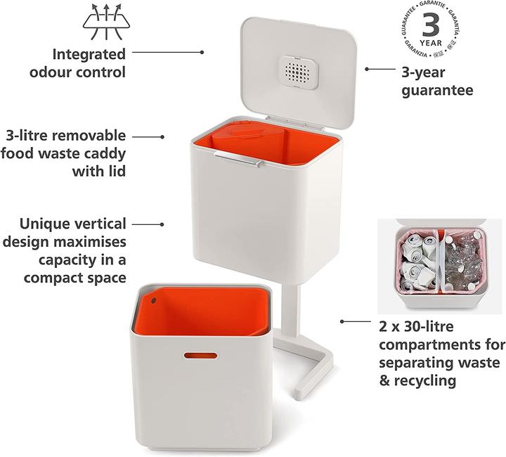 Image du produit Joseph Joseph Totem Max intelligent pour les déchets (60 l)