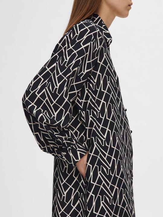 Image du produit Selected Femme Robe chemisier imprimée (36)
