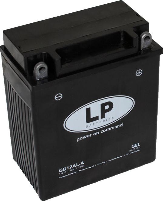 Actual product image Landport Motorbike battery gel GB12AL-A 12V 12Ah (12 V, 12 Ah)