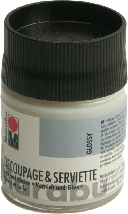 Produktbild Marabu Servietten-Lack und Kleber (Farblos, 0.05 l)