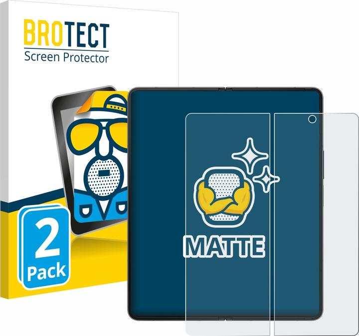 Productafbeelding BROTECT Antireflecterende schermbeschermer mat (2 Stuk, Samsung Galaxy Z Fold4)