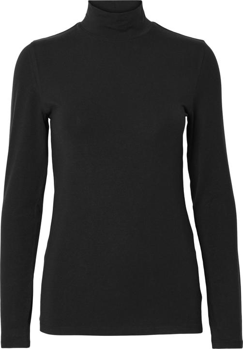 Image du produit Selected Femme Basic Haut à col haut avec manches longues (S)