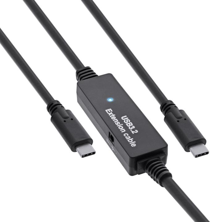 Actual product image InLine USB 3.2 Gen.1 active cable (15 m, USB 3.2 Gen 1)