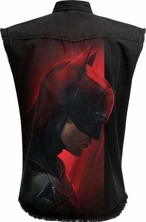 Actual product image Spiral Unisex Adult Batman Profile Logo Sleeveless Shirt (M)