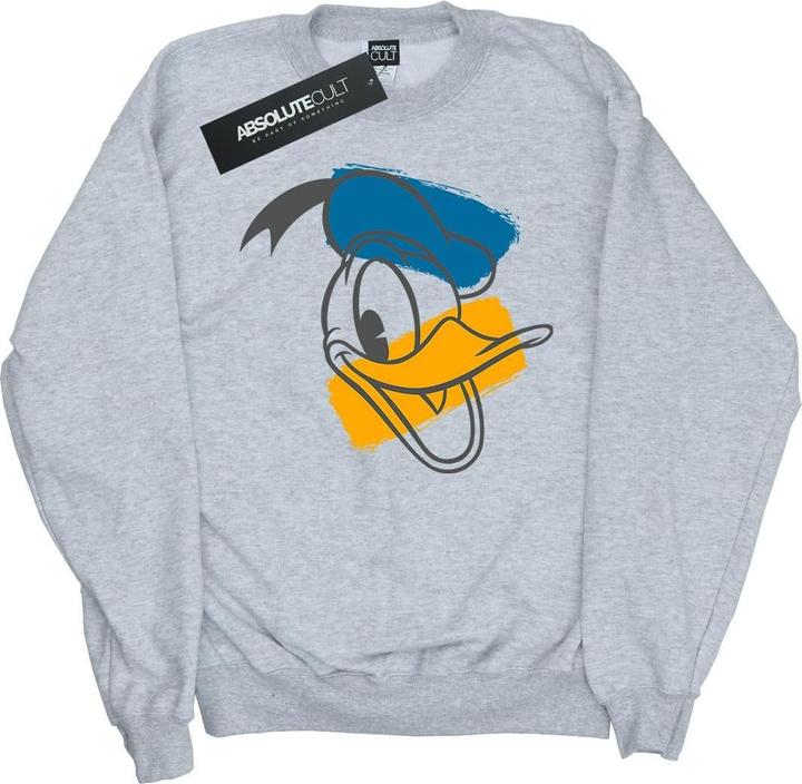Actual product image Disney Boys Donald Duck Head Sweatshirt (128)