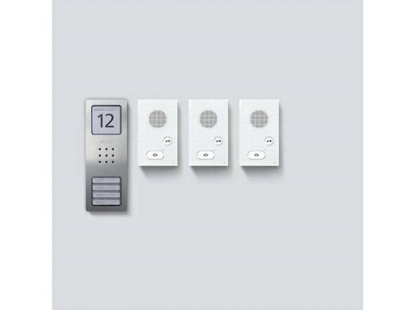 Produktbild Siedle Audio-Set Set CAB 850-3 E/W Basic Edelstahl gebürstet
