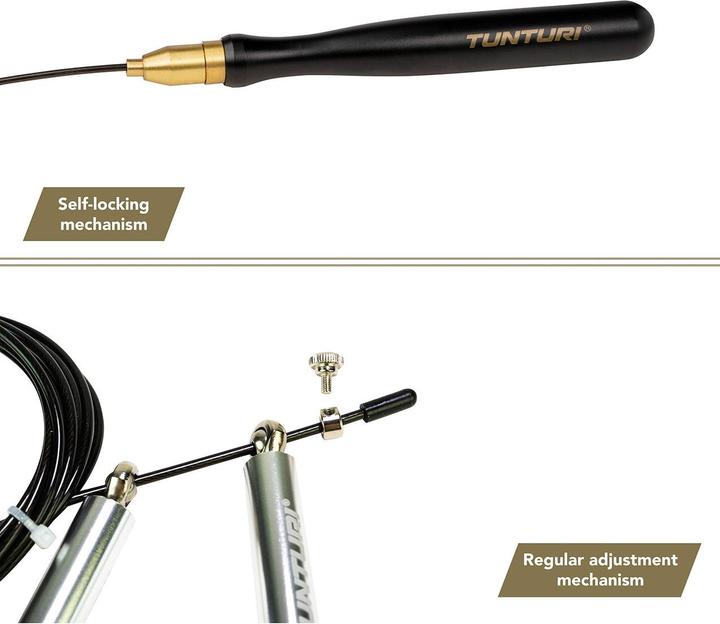 Produktbild Tunturi Centuri Pro Speed Jump Rope Springseil (280 cm)