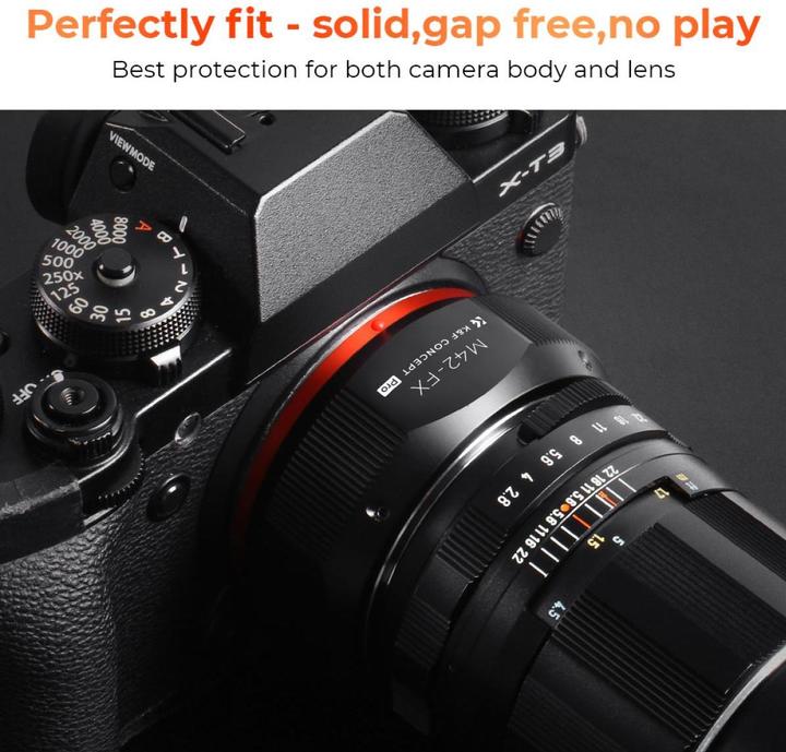 Produktbild K&F Concept M10115 High Precision Lens Adapter Mount, M42-FX PRO