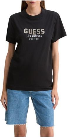 Produktbild Guess Pyramide Studs Damen T-Shirt (L)